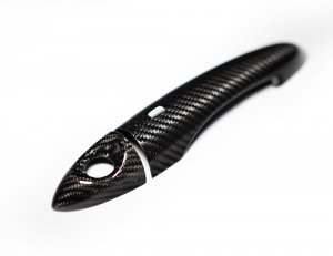 Alfa Romeo Stelvio Exterior Door Handle Set - Carbon Fiber - Feroce Carbon